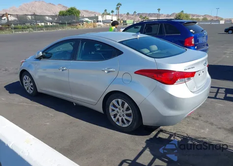 2012 Hyundai Elantra Gls (Ulsan Plant) из США, поврежденный, VIN KMHDH4AE1CU441527